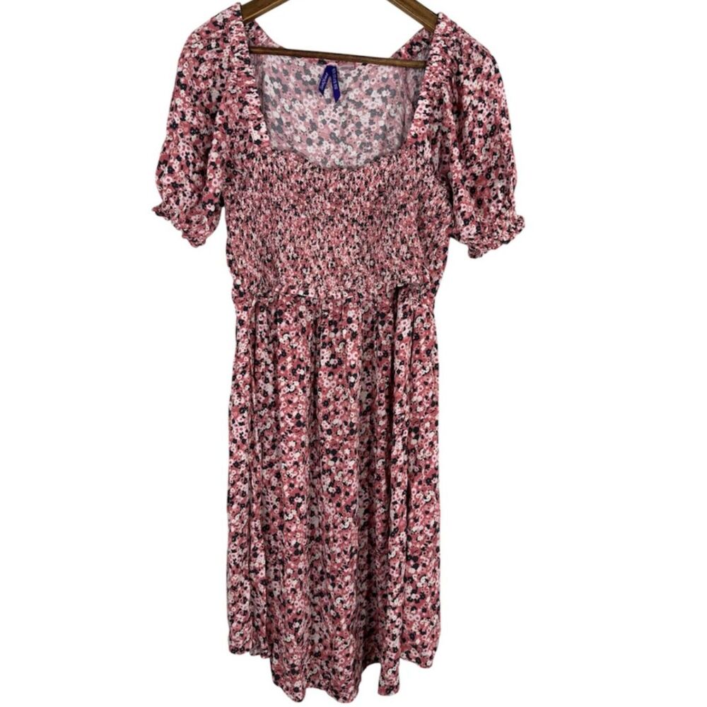 Seraphine Maternity Breastfeeding Dress Sz 10 Floral Boho Modest Pregnancy